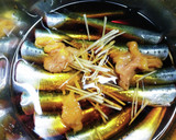 骨まで食べられるイワシの梅しょうが煮作り方4写真