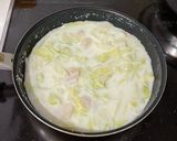 春キャベツと帆立のクリーム煮作り方6写真