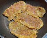 ポークソテーカレー味作り方2写真