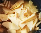 初物の竹の子で竹の子ご飯と米粉天ぷら作り方6写真
