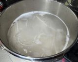 圧力鍋で乾麺がモチモチうどんに作り方2写真