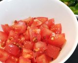 美味しさ2倍トマトのガーリックオイル和え作り方6写真