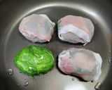 若ごぼうの葉の肉巻き作り方5写真