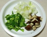 お肉たっぷりひき肉ステーキのピラフ作り方1写真