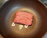 お肉たっぷりひき肉ステーキのピラフ作り方3写真