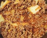 失敗なしそぼろ丼☆モヤシ☆ひき肉☆お弁当作り方2写真