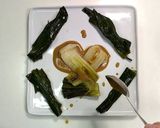 葉玉ねぎのくたくた煮&ごまソース★動画作り方14写真