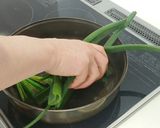 葉玉ねぎのくたくた煮&ごまソース★動画作り方9写真