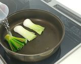 葉玉ねぎのくたくた煮&ごまソース★動画作り方8写真