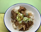 生姜焼き丼　63作り方2写真