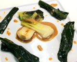 葉玉ねぎのくたくた煮&ごまソース★動画作り方15写真