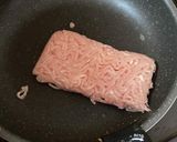 ワンパン鶏ミンチとえのきのハンバーグ作り方1写真