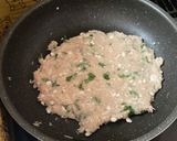 ワンパン鶏ミンチとえのきのハンバーグ作り方6写真