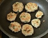 ワンパン鶏ミンチとえのきのハンバーグ作り方10写真