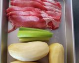 じゃがいもと豚肉の濃厚炒め作り方1写真