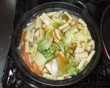 高野豆腐白菜スープ♪簡単ダイエット作り方8写真