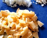 ミガス(スペイン風パンのチャーハン)作り方3写真