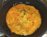 納豆キムチーズオムレツ作り方4写真
