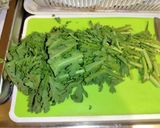 春菊と帆立のかき揚げ作り方1写真