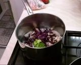 オートミールもんじゃ焼き、グルテンフリー作り方2写真