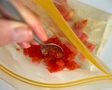 【ジッパー袋で簡単】明太子パスタソース作り方3写真