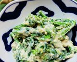 菜の花の白和え☆美味しい♫作り方4写真