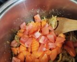 雑穀粉カレー風味のシチュー作り方6写真