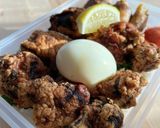 衣がもちもち！外は、カリカリ！醤油唐揚げ作り方5写真