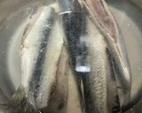 塩ゆでいわしのたっぷり薬味添え作り方4写真