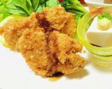 鶏肉料理・チキンカツメインの夕飯メニュー作り方1写真
