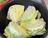 春キャベツのアンチョビ&レモンの蒸し焼き作り方1写真