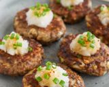 いわしの蒲焼き缶で簡単おろしつくね作り方4写真