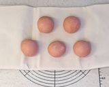 バンズ型で焼く♪桜あんぱん作り方14写真