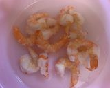 海老のトマトクリームパスタ♡作り方1写真