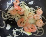 海老のトマトクリームパスタ♡作り方3写真