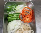 サクッとさわらの野菜あんかけ♪作り方1写真