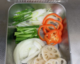 サクッとさわらの野菜あんかけ♪作り方1写真