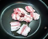 超簡単！豚バラと余った野菜でとん平焼き！作り方3写真