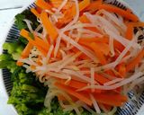 旬の野菜ご飯抜き低糖質ビビンバ作り方7写真