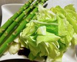 素材がうまい春野菜たっぷりぺぺロンチーノ作り方1写真