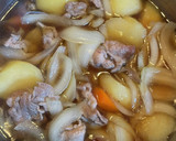定番#肉じゃが#簡単#煮物#つゆだく作り方8写真