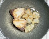 ブリと大根とシメジのバターソテー作り方4写真
