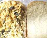 玉子サンド　鮒寿司の飯＆花山葵醤油漬け作り方4写真