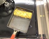 【大崎市】しいたけ入りだし巻き卵【食育】作り方4写真