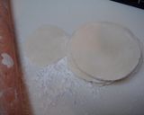 皮から手作りもちもちジューシー餃子作り方5写真