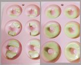 焼きドーナツ=チョコかけ♡作り方8写真