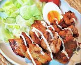 漬けて焼くだけガリマヨチキン♪作り方4写真