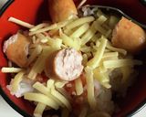 材料3つ!アレンジ無限大のピザ風ライス作り方4写真