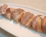 豚バラ&フィッシュソーセージをトースターで・・・作り方3写真