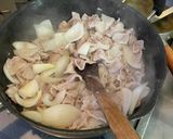 新タマネギと豚バラの甘辛炒め作り方5写真